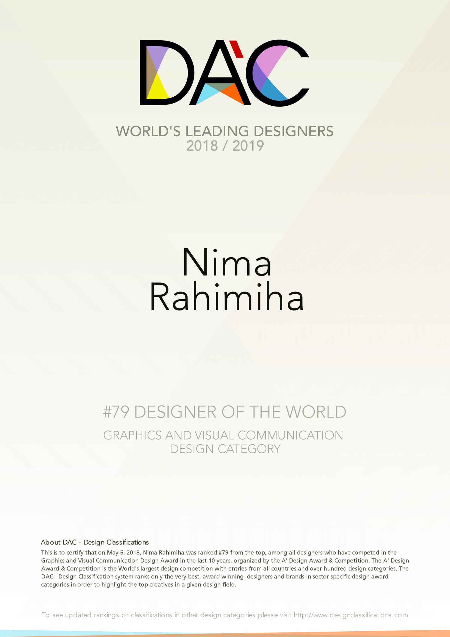 Nima Rahimiha - World Leading Designers